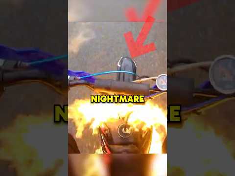 Bike Starts Burning On Test Ride! 😨