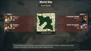 GILL 25 + Gosdeb 26 Vs Master strategy 26 + rusian vingking 26