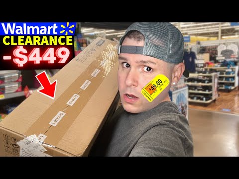 How I paid $90 for a Walmart Computer → Clearance...