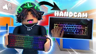 NEW KEYBOARD Every time I DIE! 🔊 (Murder Mystery 2) *HANDCAM*
