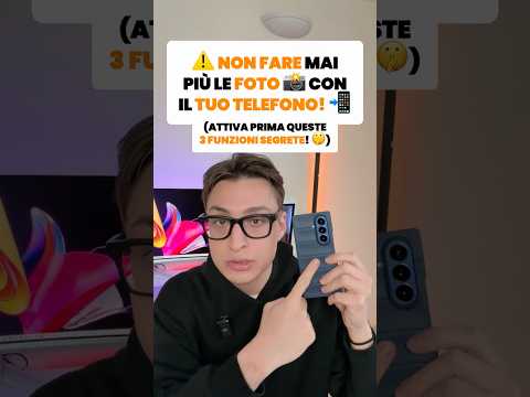 3 trucchi NASCOSTI della fotocamera Samsung!