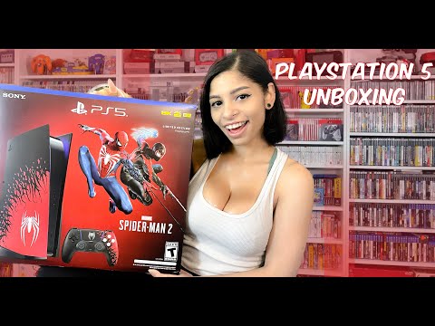 Spider-Man 2 ps5 Unboxing