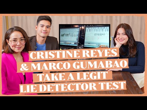 CRISTINE REYES & MARCO GUMABAO TAKE A LEGIT LIE DETECTOR TEST #ByBea Lie Detector Ep.16 | Bea Alonzo