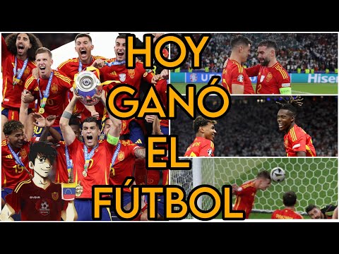 HOY GANÓ EL FÚTBOL 🇪🇦🏆 - España vence a Inglaterra y gana la EUROCOPA 2024