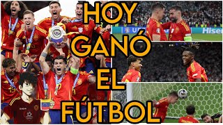 HOY GANÓ EL FÚTBOL 🇪🇦🏆 - España vence a Inglaterra y gana la EUROCOPA 2024