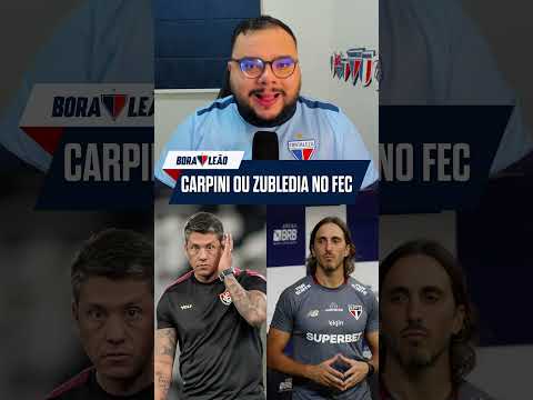🚨 Novo treinador do Fortaleza deve ser Carpini ou Zubeldia! Quem você escolheria?