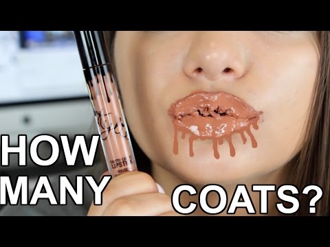 KYLIE LIP KIT: HOW MANY LAYERS IN ONE TUBE?!