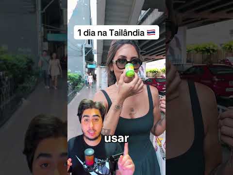 Por que usam isso na Tailândia? 😨