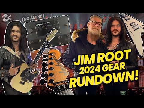 JIM ROOT Gear Rundown! - 2024 Slipknot Self Titled 25th Anniversary Tour - Is That A Quad Cortex?!