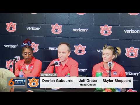 Gymnastics Press Conference After Auburn Defeats Alabama.