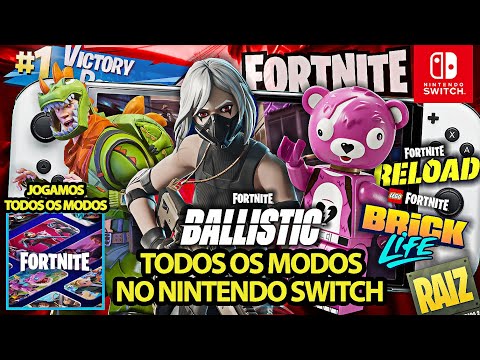 Fortnite: Guia OFICIAL Com TODOS os 8 Modos Explicados (no Nintendo Switch)