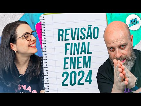 Revisão Final para o ENEM 2024 Português + Redação [Professor Noslen]