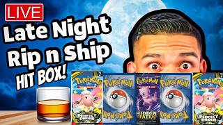 POKEMON, AT NIGHT! Late Night Pokemon Opening! Chat Q&A