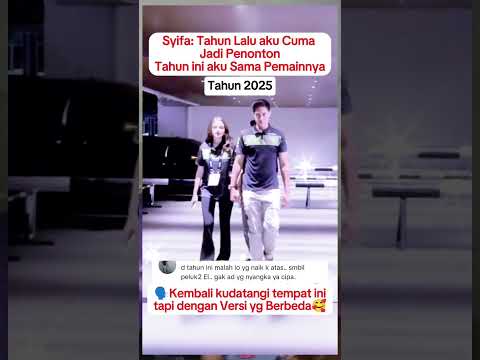 Perbedaan Syifa di tahun lalu dan sekarang #shorts #elrumi #syifahadju #rizkynazar #artist #viral