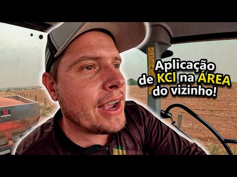 APLICANDO CALCÁRIO E KCL NAS ÁREAS