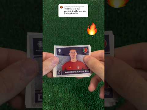 ๐ฑ๐ต๐น HO TROVATO CRISTIANO RONALDO in UN PACCHETTO #euro2024 #europei #figurine