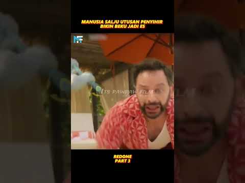 Manusia salju utusan penyihir bikin beku jadi es #film #shortsviral