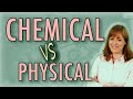 Identifying Chemical vs Physical Changes