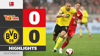 Hard-fought Point At Home! | UNION BERLIN - BORUSSIA DORTMUND | Highlights | Matchday 6 – Bundesliga