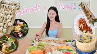 what i eat 🥟 mom's homemade healthy & colorful meals