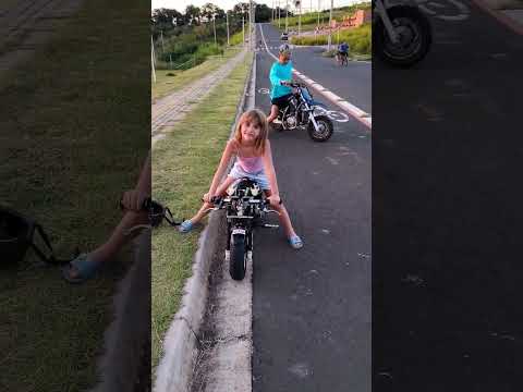 Maju pegou a moto.do Youtuber !