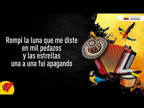 Rompí La Luna, Los Diablitos, Video Letra - Sentir Vallenato