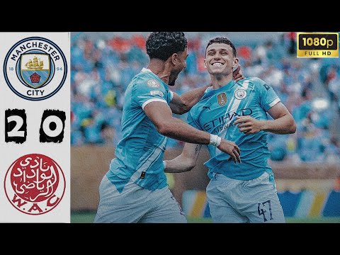 ⚽맨체스터 시티 vs 와이다드 AC 2-0 확장 하이라이트 | FIFA 클럽 월드컵 2025