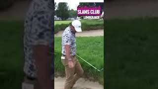 Rory McIlroy Violently POUNDS sand