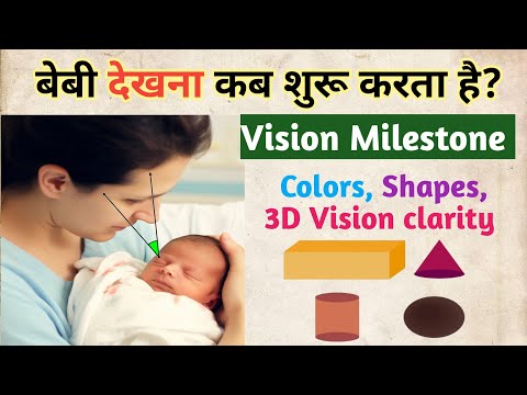 बच्चे देखना कब शुरू करते हैं | Baby Vision Development by Age | Vision Milestone | Parenting India