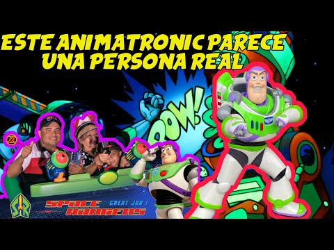 ESTE ANIMATRONIC SI SE VE MUY REAL 😱 BUZZ LIGHTYEAR SPACE RANGER DISNEYWORLD 🥰 #isidroaventuras