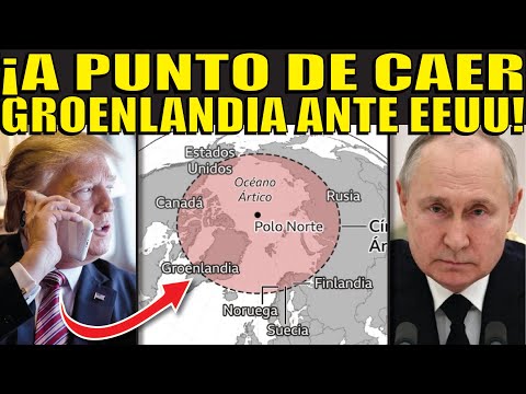 ¡TRUMP AMENAZA A GROENLANDIA! QUIERE LOS RECURSOS NATURALES! MÉXICO Y RUSIA EN ALERTA POR ESTO!