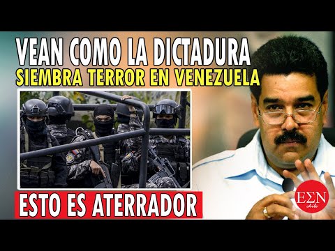 ¡URGENTE! Se FILTRO un GRAVE VIDEO de plan de la DICTADURA para SEMBRAR MIEDO