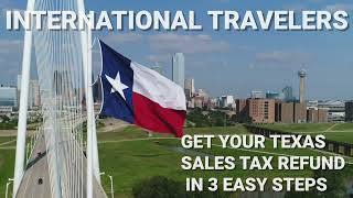 International Travelers can shop tax free in Texas with TaxFree Shopping!
