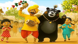 Kalu Madari Aaya | कालू मदारी आया | kids | Hindi Poem | Hindi Rhymes | Baby Poem