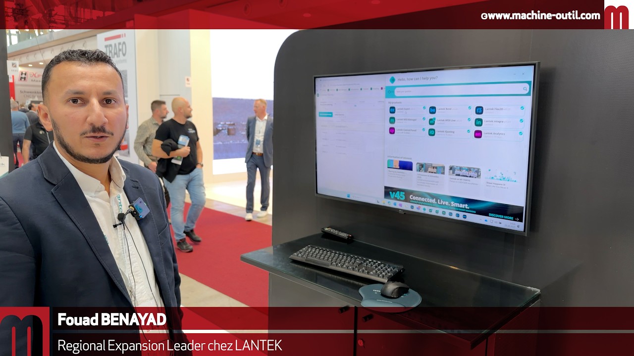 Exemple d'utilisation de l'intelligence artificielle dans Lantek Expert