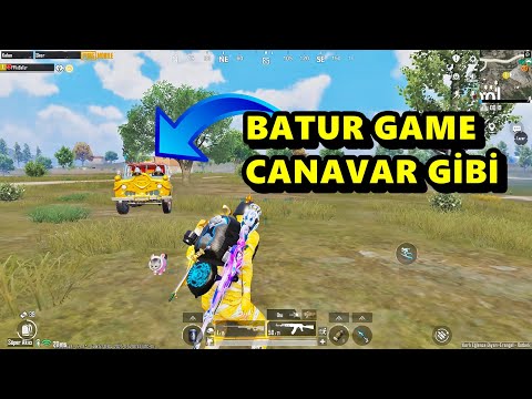 CANAVAR MODU AÇILDI ! BATUR GAME SOLO SQUAD PUBG MOBİLE