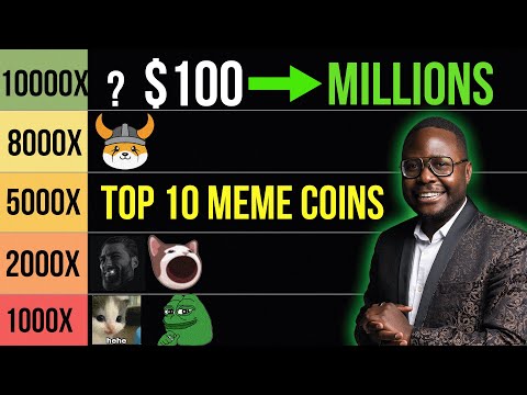 Turn $100 into Millions? 10 Meme Coins With Insane Potential 🚀