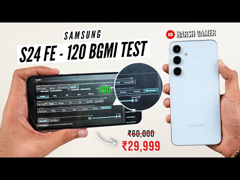 Samsung S24 FE - 120 FPS BGMI Test at Just ₹29,999 in Flipkart Big Billion Days Sale 2025 🔥