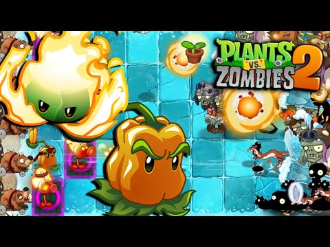 CALENTANDO ZOMBIES - Plants vs Zombies 2