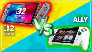 SWITCH 2 vs. ROG XBOX ALLY  😮💥 Comparativo total!!  | Jugamer