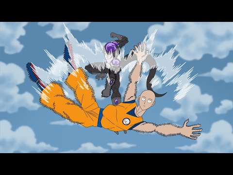 Super Saitama vs Black Frieza | My Fan Animation Process