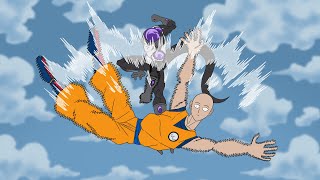 Super Saitama vs Black Frieza | My Fan Animation Process