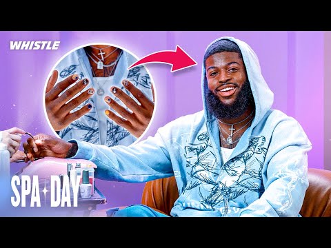 NFL’s Most FEARED Rookie Spills NFL Secrets While Getting A Manicure | Jared Verse