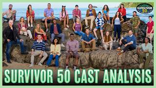 Survivor 50 Pre-Season Cast Analysis