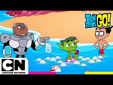 Teen Titans Go! | Contaminación en el mar | Cartoon Network