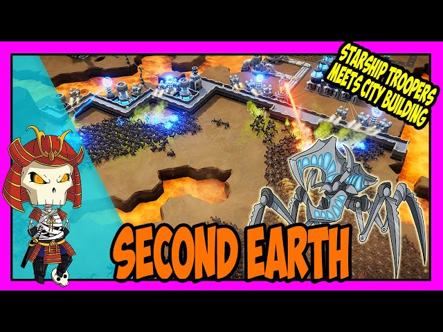 SECOND EARTH | Starship Troopers Meets They are Billions meets City Building | ALPHA