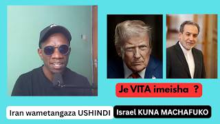 Iran wametangaza USHINDI , Israel KUNA MACHAFUKO ,
