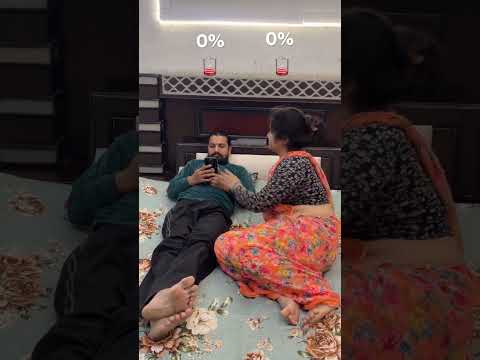 Husband wife ki ladai 🤣😝😴#viralreels #funny #comedy #trendingreels #youtubeshorts #vlogs #fyp