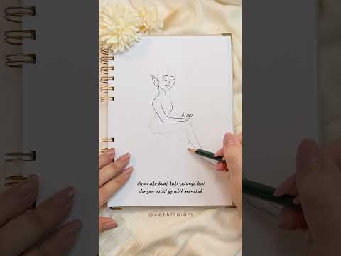 Tutorial Gambar Peri Aesthetic @cathfloart ​⁠​⁠