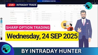 Live Bank Nifty Option Trading 📈 | Intraday Trading by Intraday Hunter